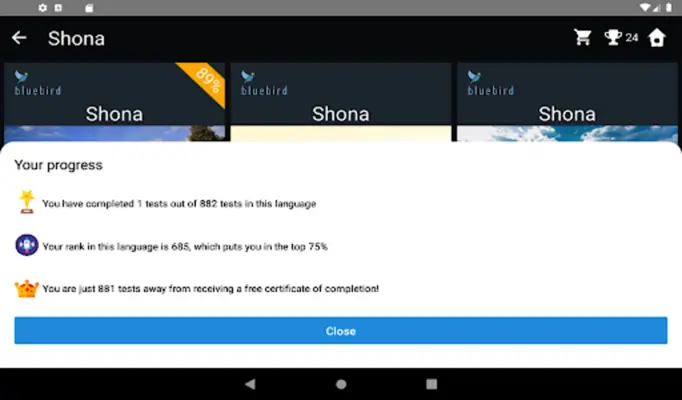 Shona Language Tests android App screenshot 13