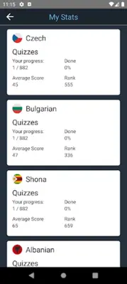 Shona Language Tests android App screenshot 17