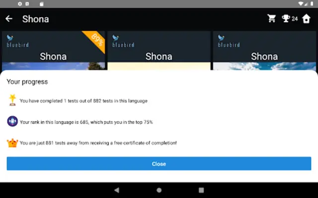 Shona Language Tests android App screenshot 5